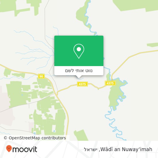 מפת Wādī an Nuway‘imah