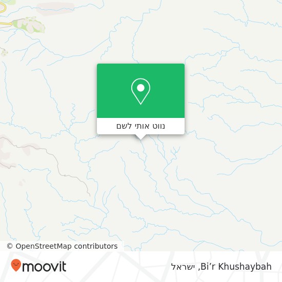 מפת Bi’r Khushaybah