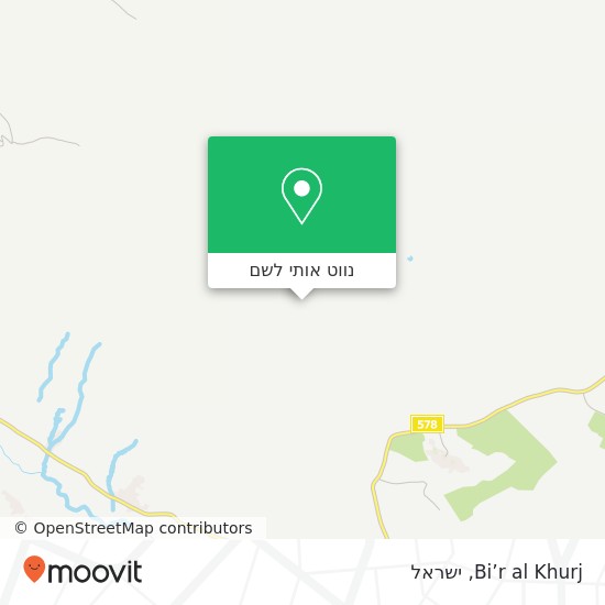 מפת Bi’r al Khurj