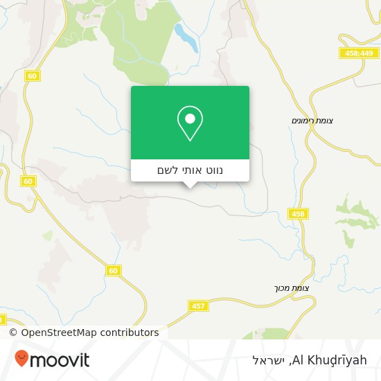 מפת Al Khuḑrīyah