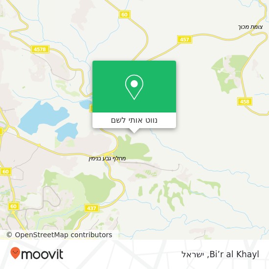 מפת Bi’r al Khayl