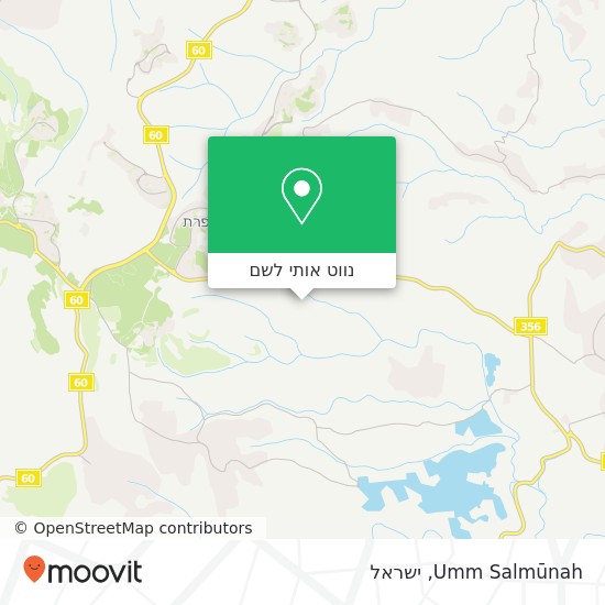 מפת Umm Salmūnah