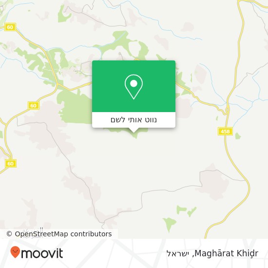 מפת Maghārat Khiḑr