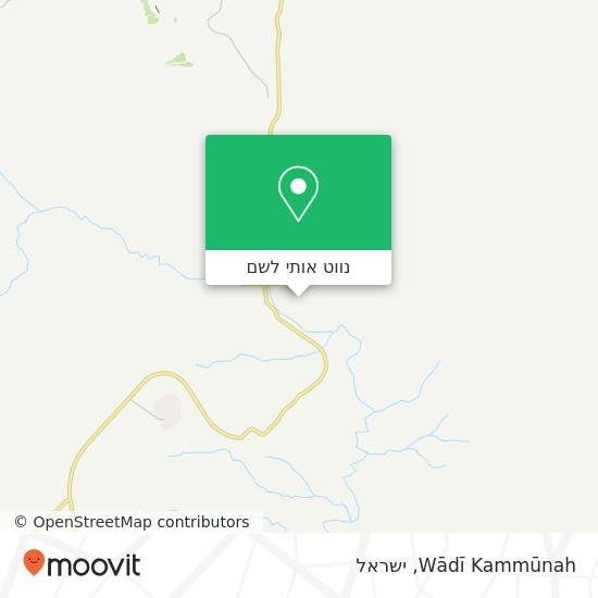 מפת Wādī Kammūnah