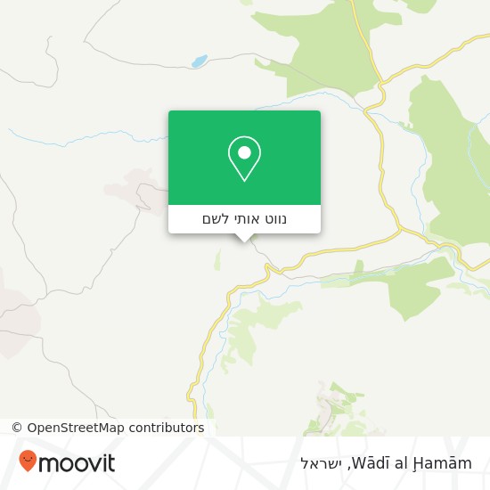 מפת Wādī al Ḩamām