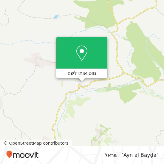 מפת ‘Ayn al Bayḑā’