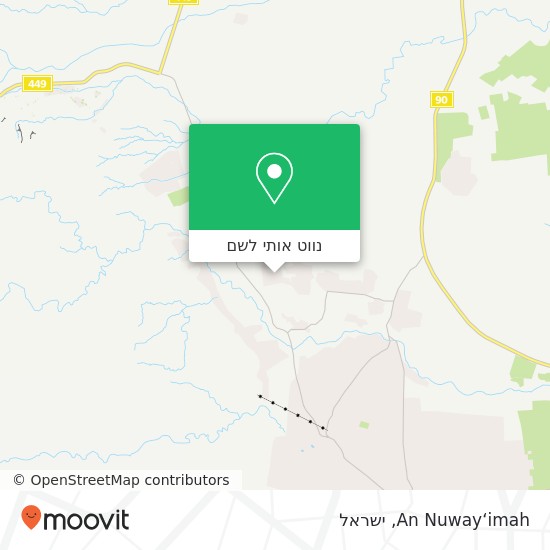 מפת An Nuway‘imah