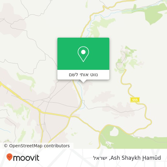 מפת Ash Shaykh Ḩamūd
