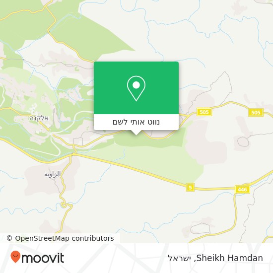 מפת Sheikh Hamdan