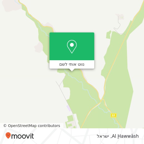 מפת Al Ḩawwāsh