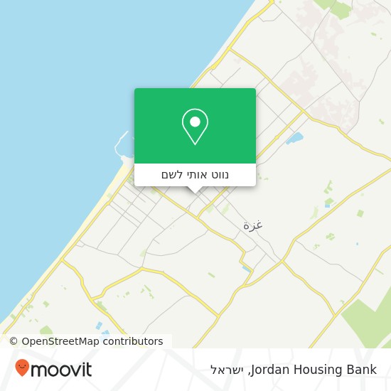 מפת Jordan Housing Bank