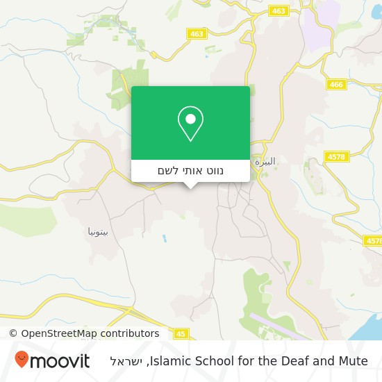 מפת Islamic School for the Deaf and Mute