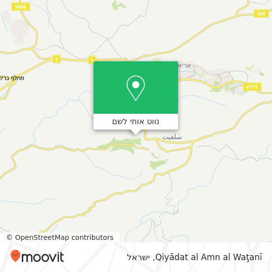 מפת Qiyādat al Amn al Waţanī