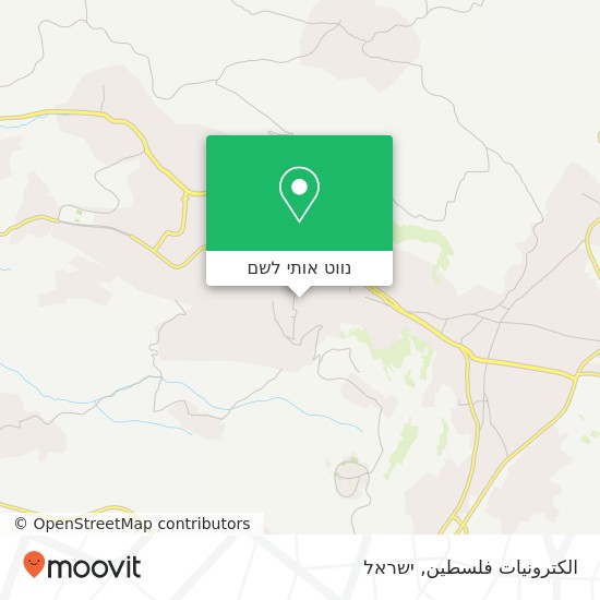 מפת الكترونيات فلسطين