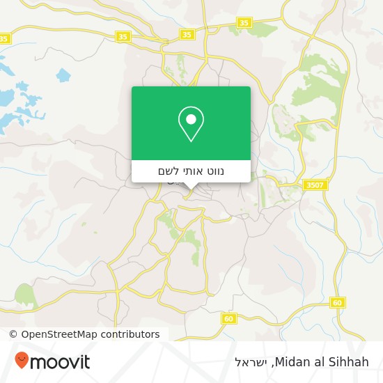 מפת Midan al Sihhah