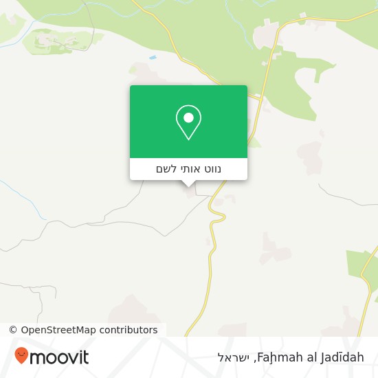 מפת Faḩmah al Jadīdah