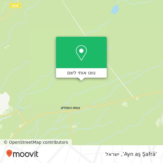 מפת ‘Ayn aş Şafrā’