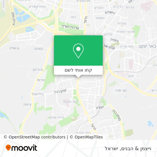 מפת וייצמן & הבנים