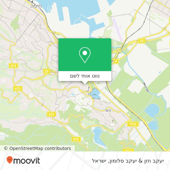 מפת יעקב חזן & יעקב סלומון