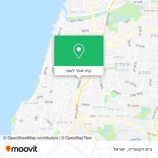 מפת בית ויקטוריה