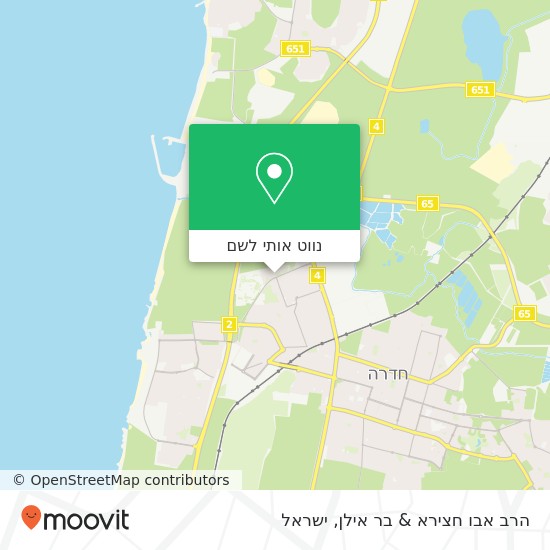 מפת הרב אבו חצירא & בר אילן