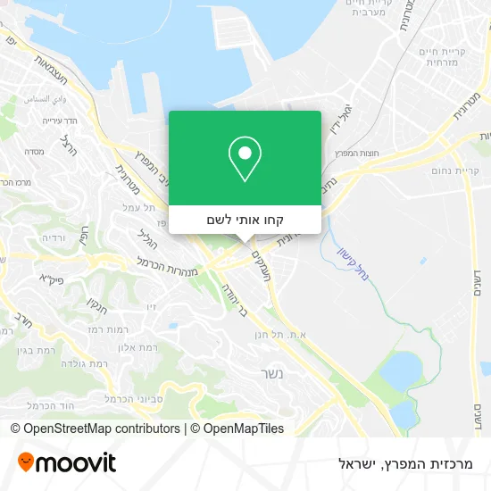 מפת מרכזית המפרץ