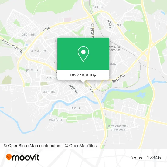 מפת 12345