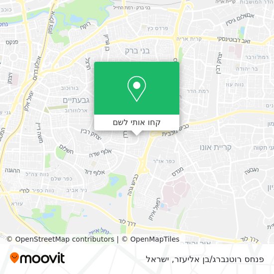 מפת פנחס רוטנברג/בן אליעזר