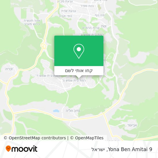 מפת Yona Ben Amitai 9