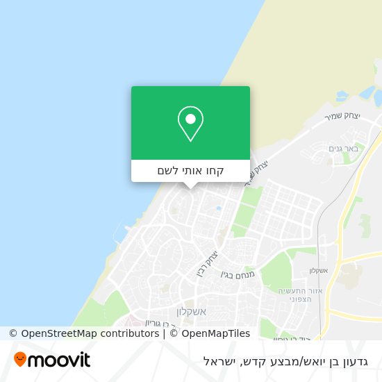 מפת גדעון בן יואש/מבצע קדש