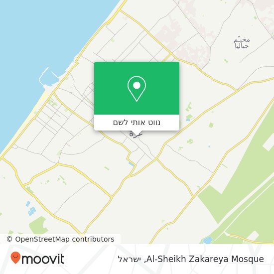 מפת Al-Sheikh Zakareya Mosque