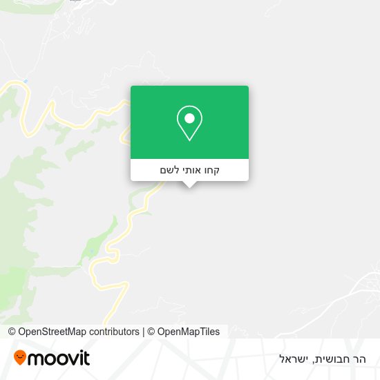 מפת הר חבושית