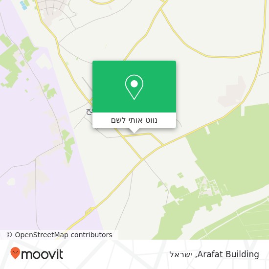 מפת Arafat Building