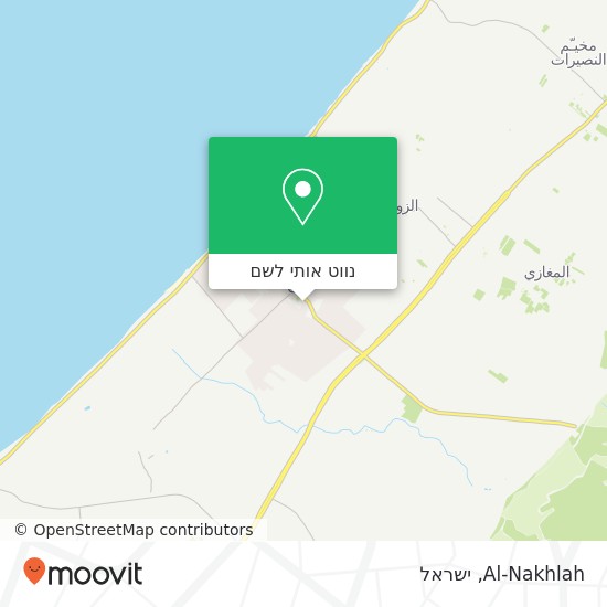 מפת Al-Nakhlah