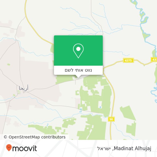 מפת Madinat Alhujaj