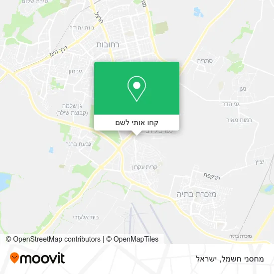 מפת מחסני חשמל