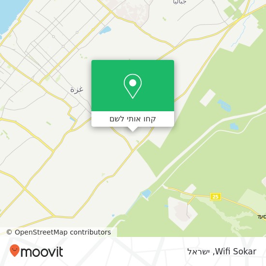 מפת Wifi Sokar