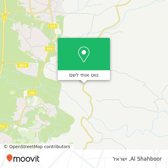 מפת Al Shahboor