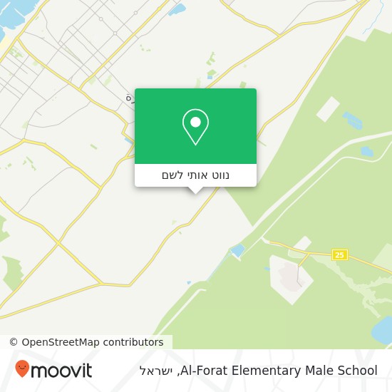 מפת Al-Forat Elementary Male School