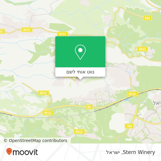 מפת Stern Winery