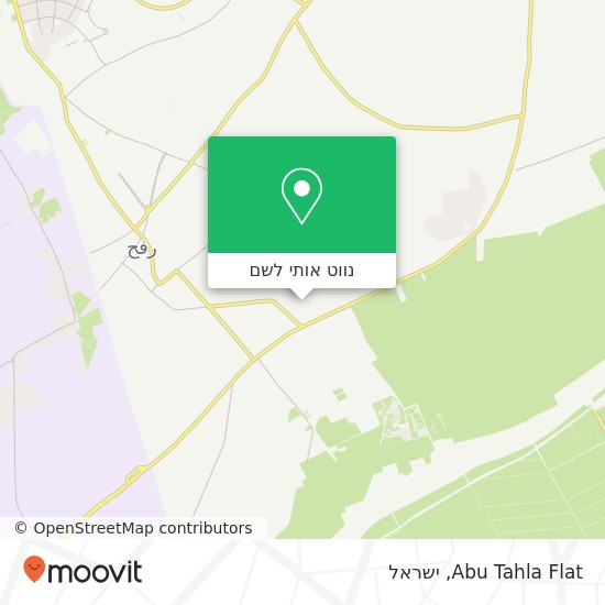 מפת Abu Tahla Flat