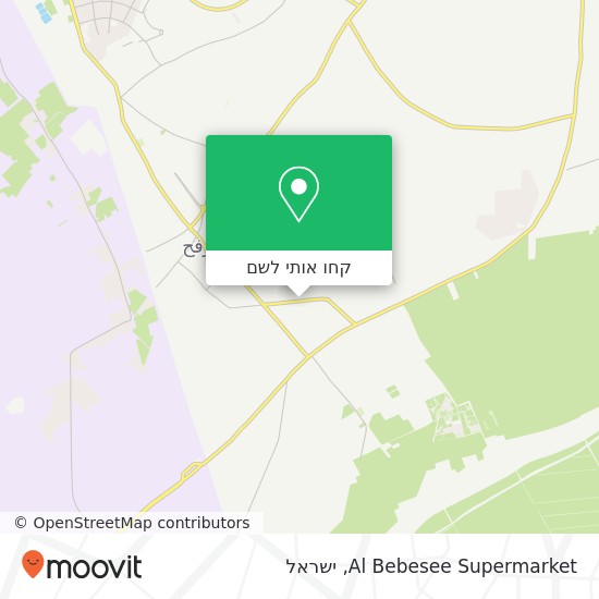 מפת Al Bebesee Supermarket