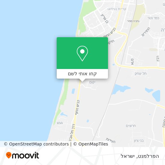 מפת הפרלמנט