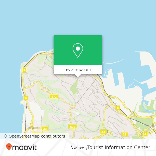 מפת Tourist Information Center