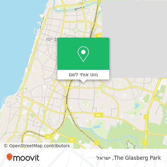 מפת The Glasberg Park