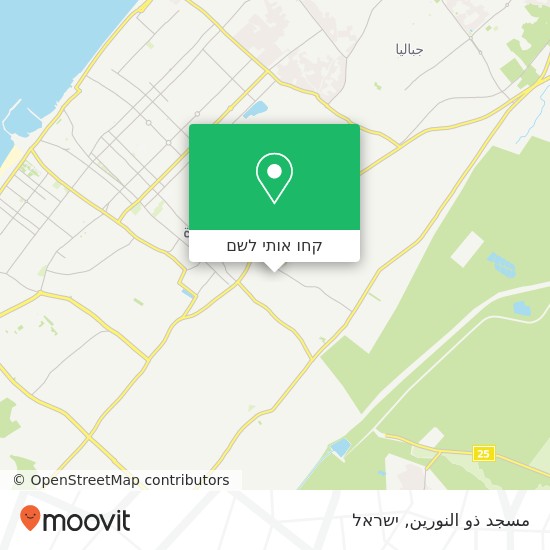 מפת مسجد ذو النورين