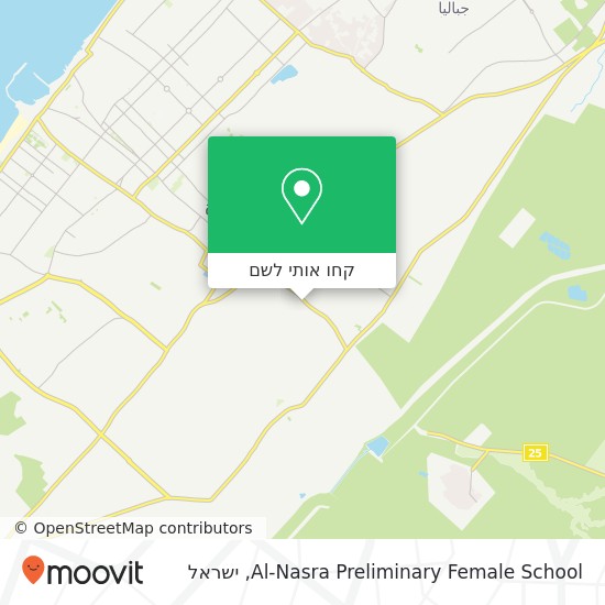 מפת Al-Nasra Preliminary Female School