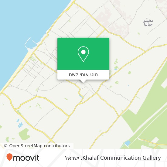 מפת Khalaf Communication Gallery