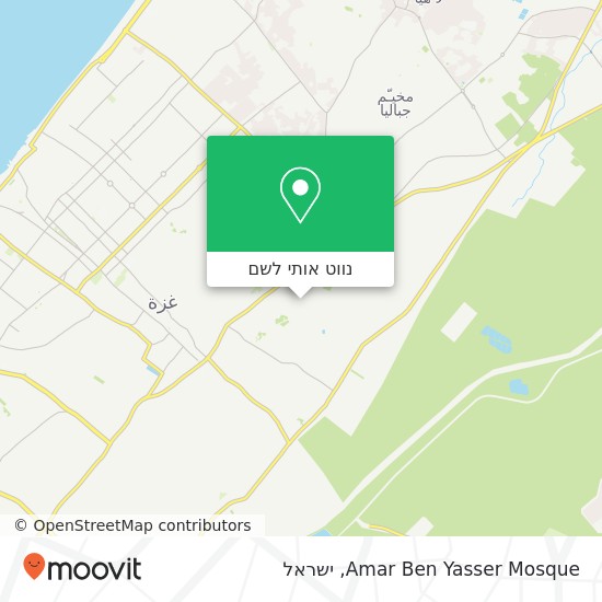 מפת Amar Ben Yasser Mosque