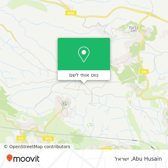 מפת Abu Husain